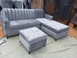 3 Seater L-Shaped Sofa Bed Couch - Any Colour/Material - 2