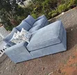 3 Seater L-Shaped Sofa Bed Couch - Any Colour/Material - 5