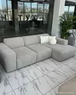Brand New High-Density Mini L-Shaped Sofa Couches - 1