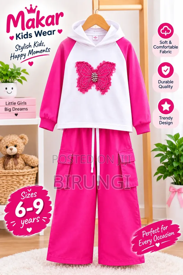 Makar Kids Cotton Clothing Set - 1