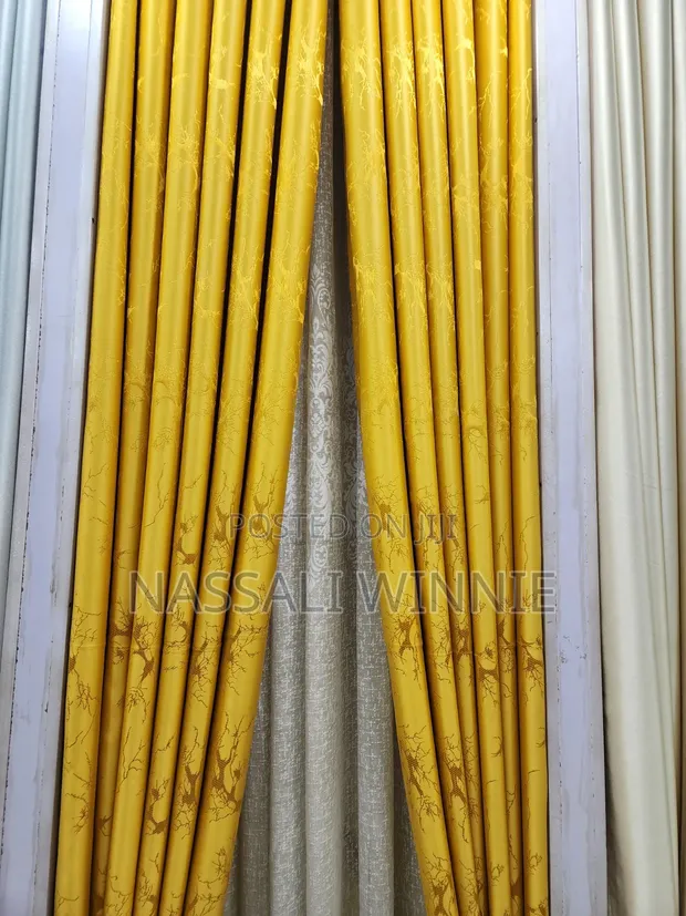 Home Interiors Multicolor Curtains - 1