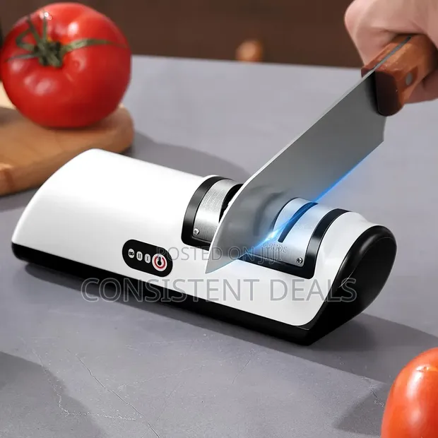 Multi-Purpose Portable Electric Knife Sharpener - 1