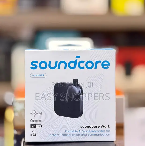 Soundcore Work by Anker Portable AI Voice Recorder - 1