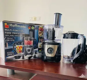 Hoffmans HM-1278 8-in-1 Food Processor & Blender - 1000W