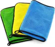 Microfiber Cleaning Cloths for Car, Bike, Home (12 Pcs) - 1
