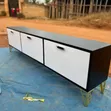 New Wood-Mode TV Stand with Shelves - 1
