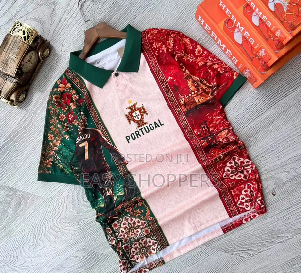 Portugal Special Edition Culture Polo Jersey - Ronaldo - 1