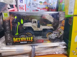 1:16 Scale RC Military Truck with Rocket Launcher