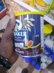 Quaker White Oats Tin - 500gm - 2