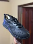 Nike Black Leather Sneakers - Used - 1