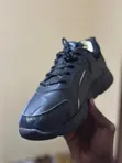 Nike Black Leather Sneakers - Used - 3