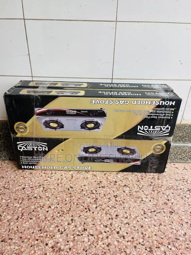 Brand New Stainless Double Gas Plate Cooker - 1