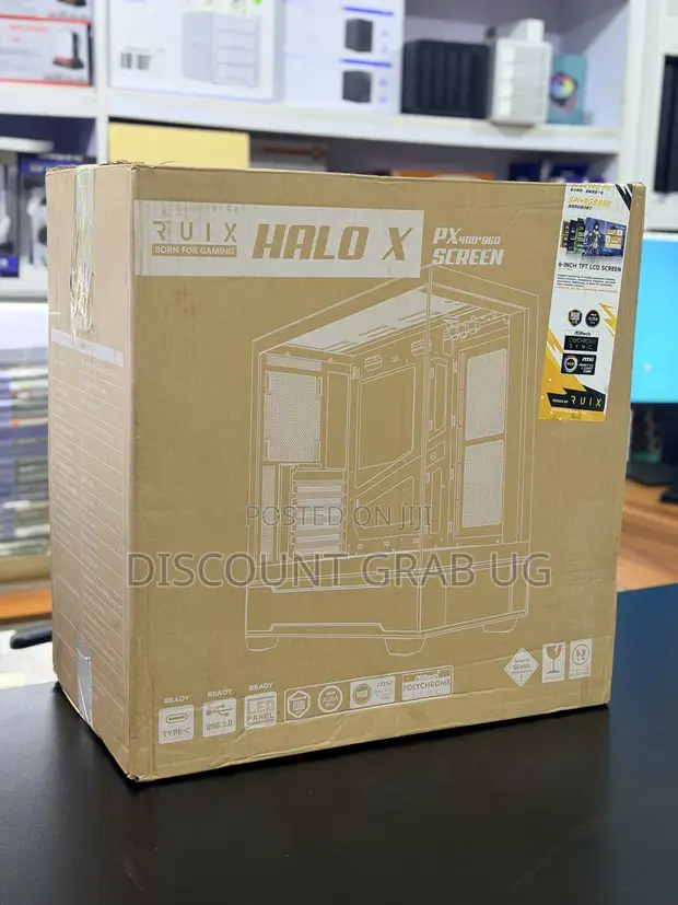 ASI Halo X Full Tower Gaming PC Case - 1
