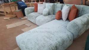 Elegant L-Shaped Sofa