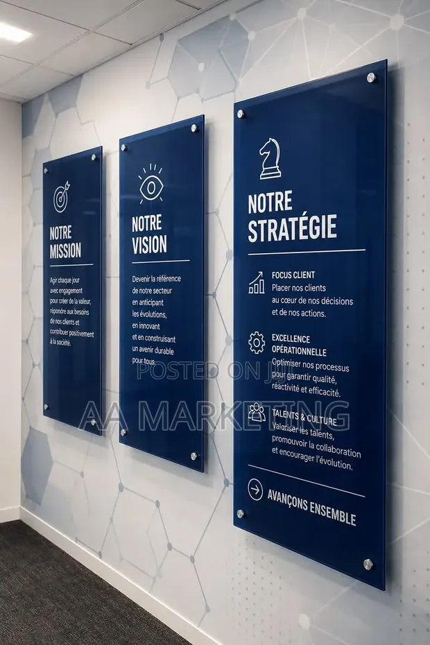 Office and Company Wall Display Boards - 1