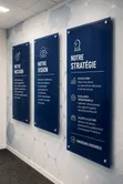 Office and Company Wall Display Boards - 1