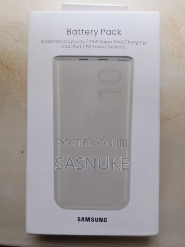 Samsung 10000mAh Power Bank with 25W Super Fast Charging - 1