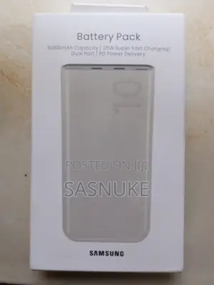 Samsung 10000mAh Power Bank with 25W Super Fast Charging