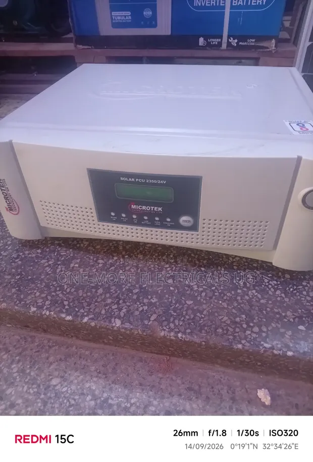 Microtek 1735VA/24V Hybrid Inverter Charger - 1