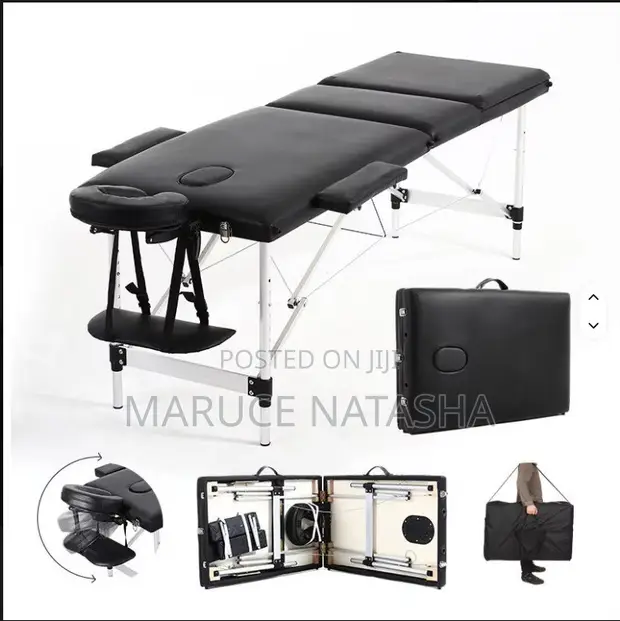 Stainless Steel Foldable Massage Bed - 1
