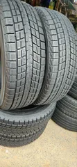 225/65R17 Dunlop Wintermax Tyres (Used) - 2