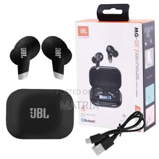JBL MG S20 Bluetooth In-Ear Headphones - Blue - 1