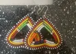 Handmade Craft Earrings - African Inspired - 5