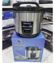 Simbaland 2.2L Electric Rice Cooker Steamer - Silver (RC-221S) - 2
