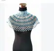 Blue Craft Small Bead Netted Necklace - 1
