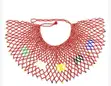 Orange Craft Small Bead Netted Necklace - 3