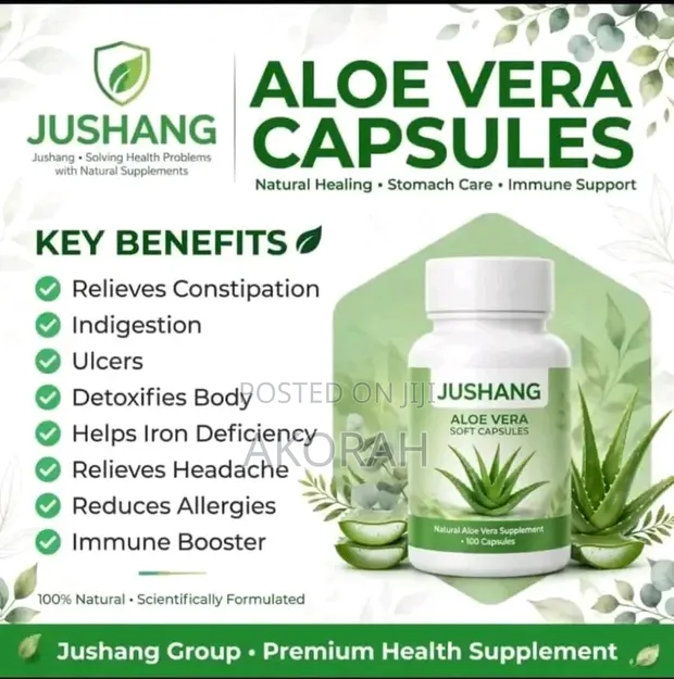 Jushang Bio Technologies Aloe Vera Capsules - 1