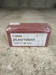 GoPower 25.6V 100AH Smart LiFePO4 Battery for Solar - 1