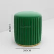 Striped Ottoman Poufs in All Colours - 1