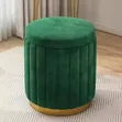 Striped Ottoman Poufs in All Colours - 3