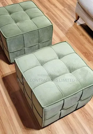 Square Ottoman Poufs in All Colours