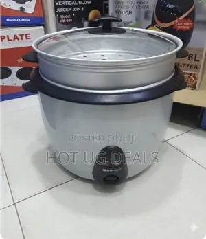Simbaland 3L Rice Cooker with Tempered Glass Lid & Steam Tray