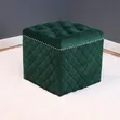 Square Ottoman Poufs with Hidden Storage - Any Colour - 1