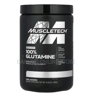 Platinum 100% Glutamine - 5g, 80 Servings
