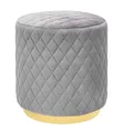 Patterned Ottoman Poufs - Brand New - 3
