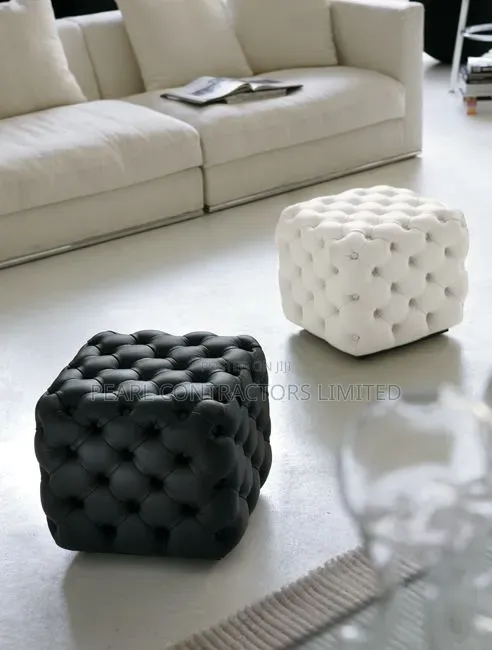 Brand New Pinched Ottoman Pouf - Any Colour - 1