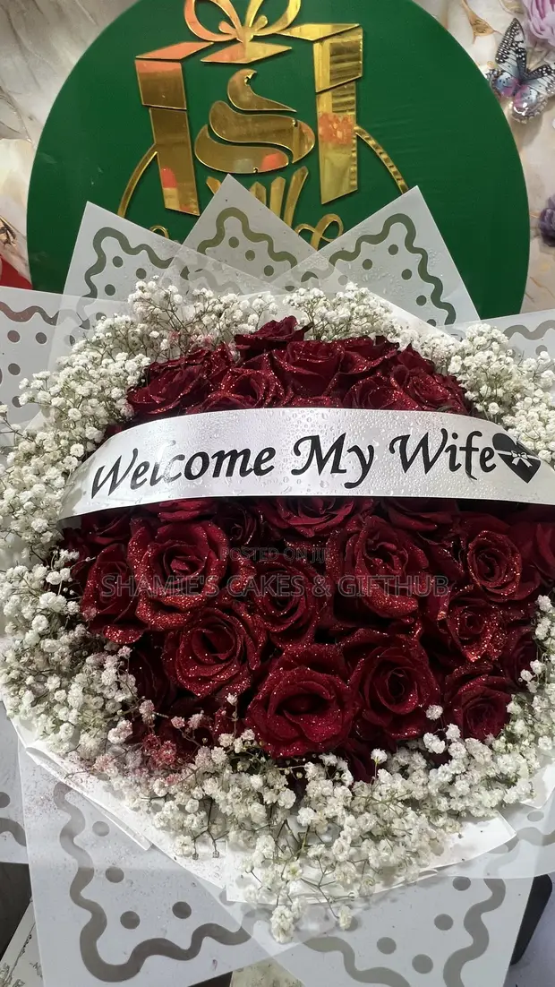 Fresh Rose Flower Bouquet - 1
