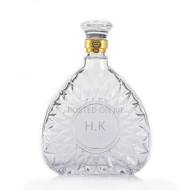 750ml Empty Glass Bottles with Lids - 1