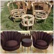 Pair of Butterfly Accent Sofas - Brand New - 4