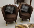 Pair of Butterfly Accent Sofas - Brand New - 5