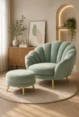 Pair of Antoinette Accent Sofas - 1