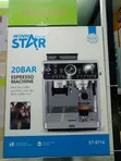 Winning Star Semi-Automatic Espresso Machine with Built-in Grinder - 4