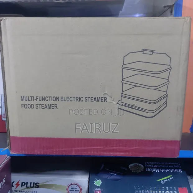 Multifunction Electric Food Steamer - 4 Tiers - 1