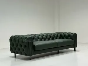 Lancaster Two-Seater Sofas - Box Shape, Any Colour