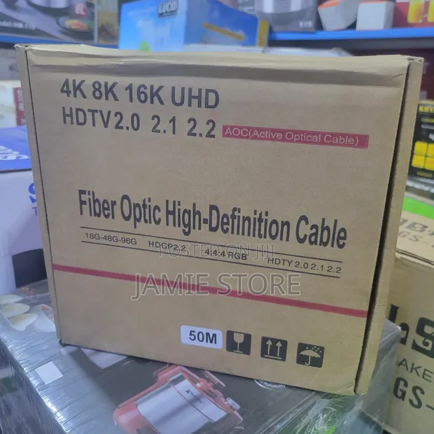 50m Fiber Optic HDMI Cable - 1