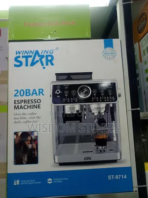 Winning Star ST-9714 20-Bar Espresso Machine